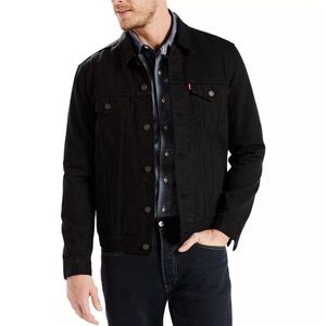 Levis Mens Regular Fit Non-Stretch Denim Trucker Jacket